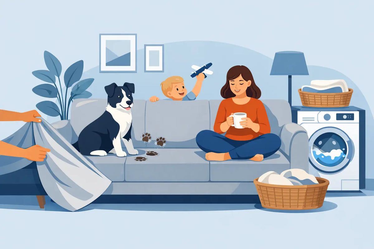 Washable Couch Covers That Work With Real Life
