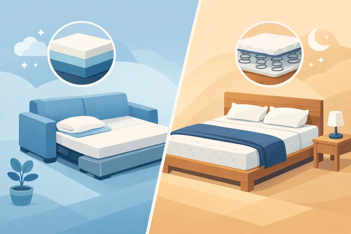 Foam Sofa Bed vs Spring - Which Feels Better?