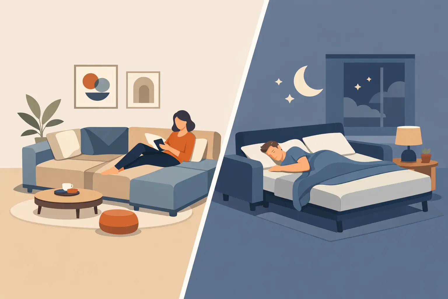 Modular Sofa Versus Sleeper Sofa: Which Fits?