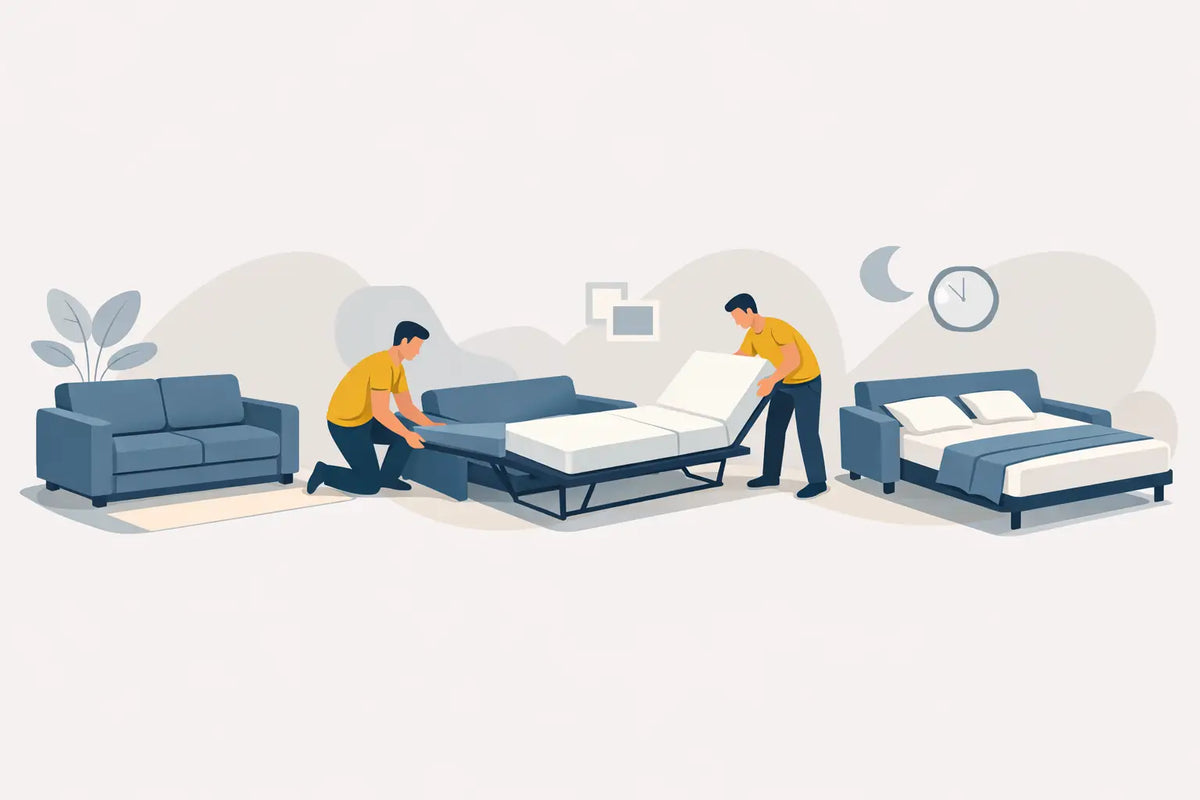 How to Convert a Sofa Bed in 5 Easy Steps