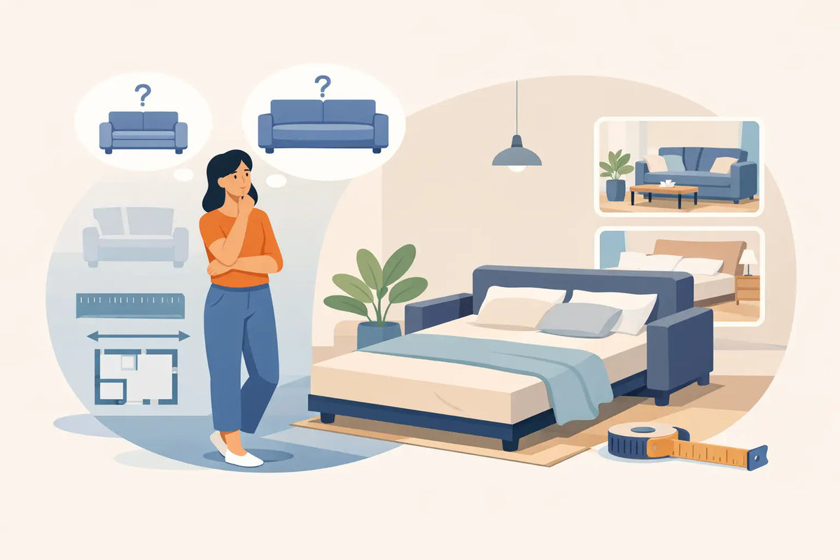 How to Choose Sofa Bed Size for Your Space
