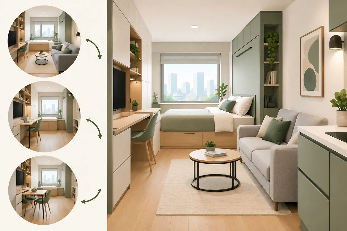 Micro Apartment Redesign for Flexible Living