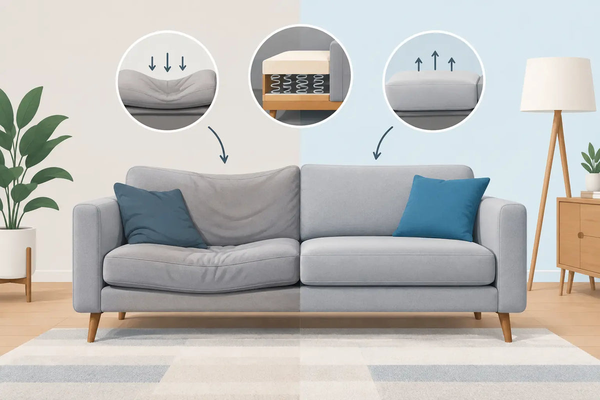 How to Prevent Sofa Sagging and Keep It Comfortable