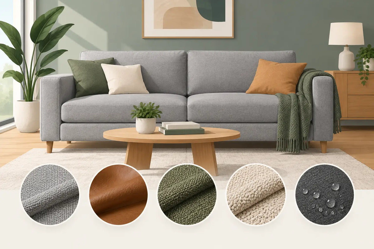 Durable Sofa Materials for Everyday Life