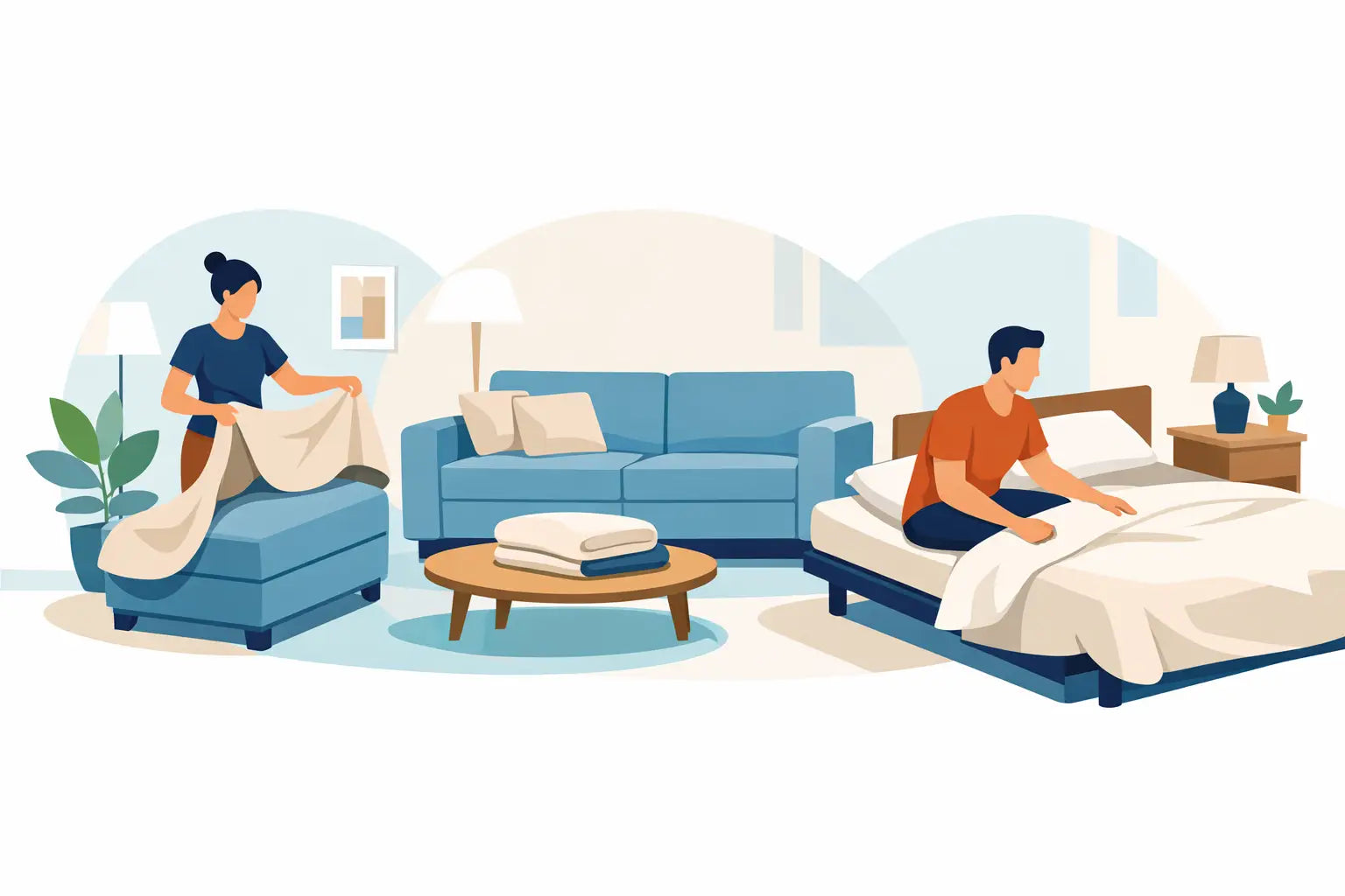 Removable Cover Sofa Bed: Built for Real Life