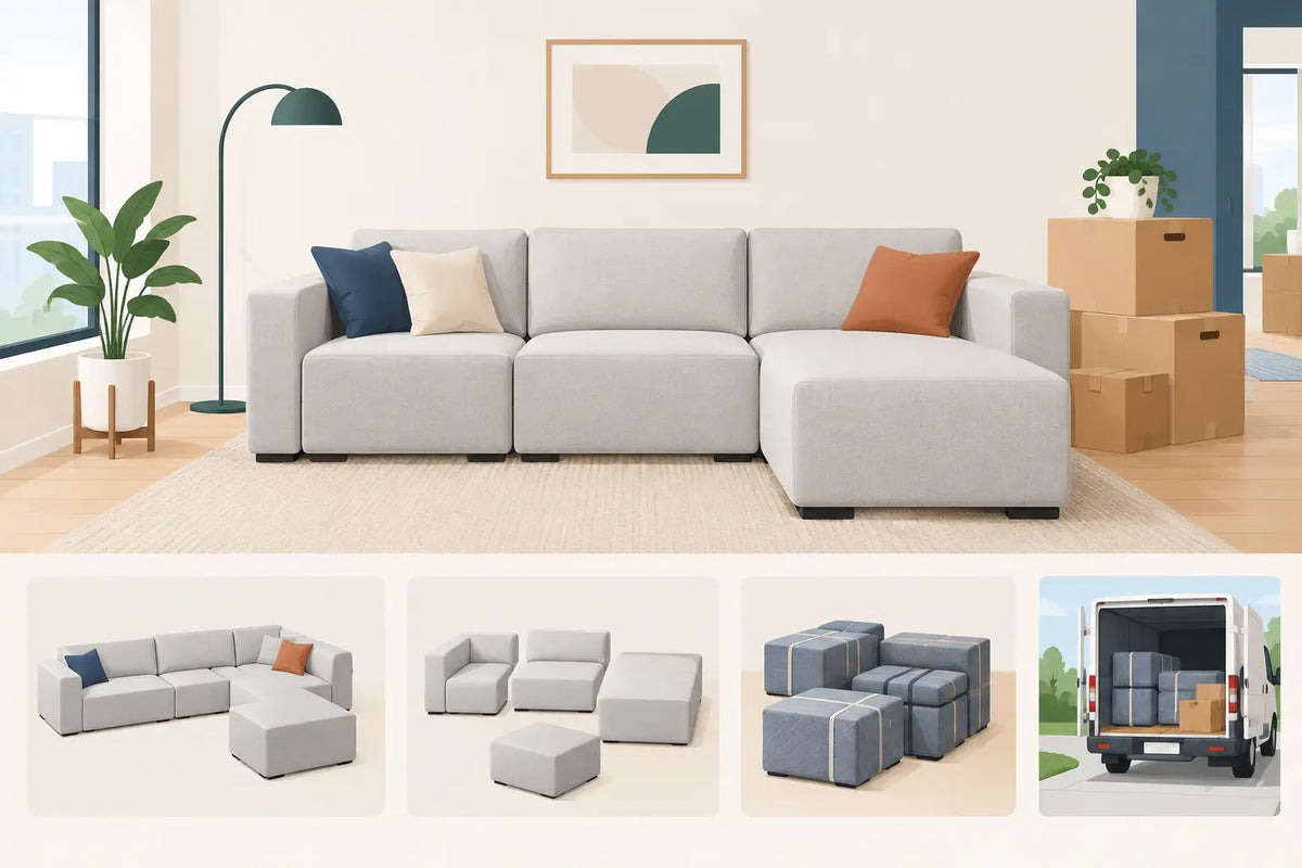 Best Modular Sofas for Renters Who Move Often
