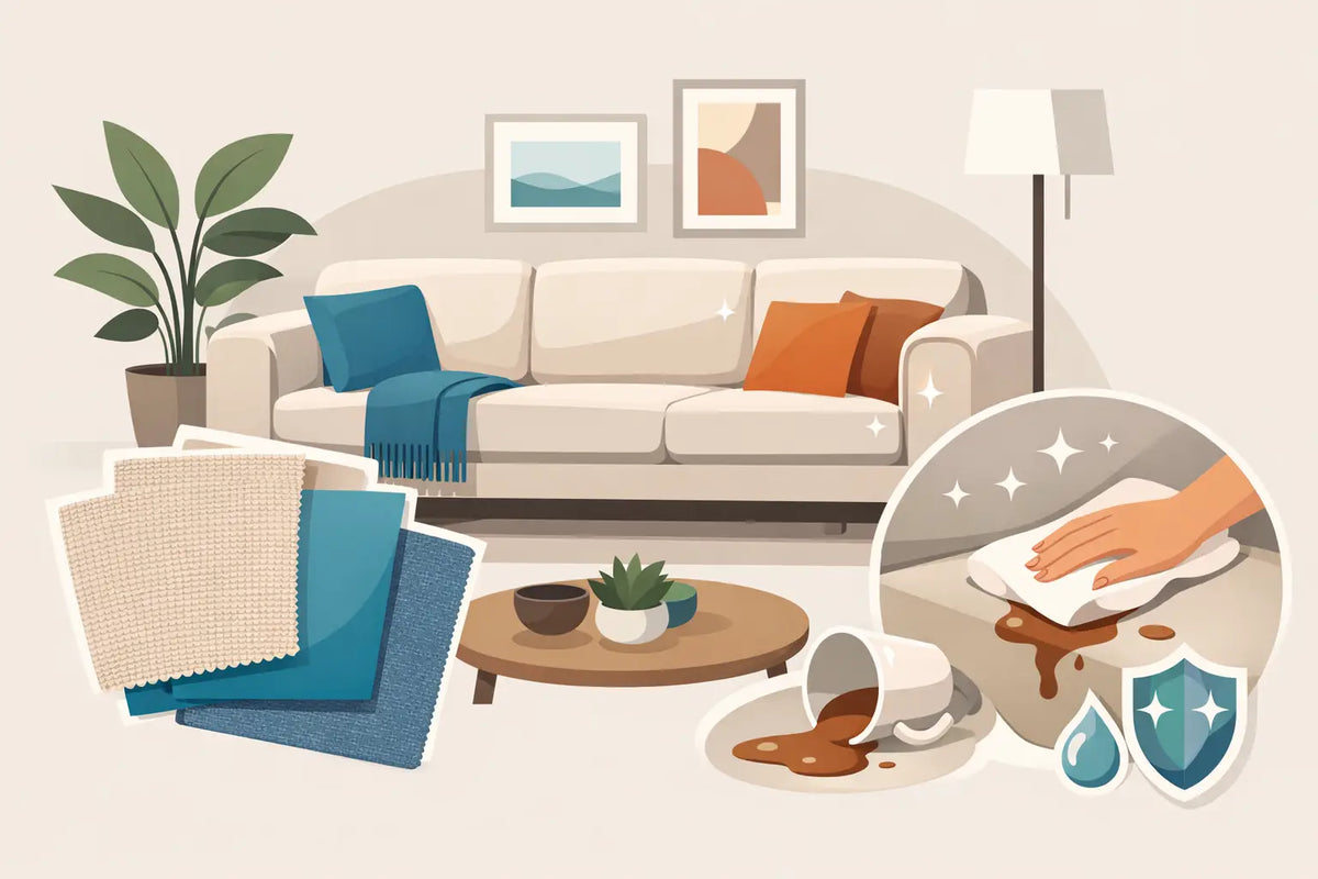 Best Fabrics for Family Sofas That Stay Beautiful